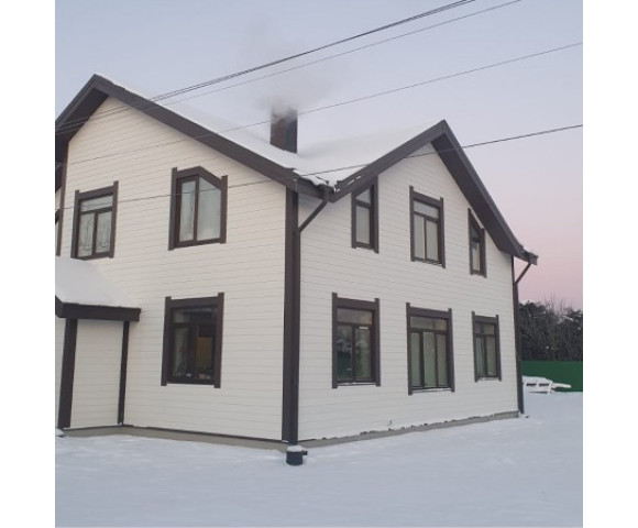 Фиброцементный сайдинг Decover Snow