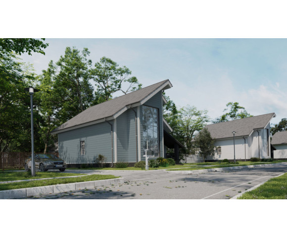 Фиброцементный сайдинг Фибростар Click КР 18 Серебристо Серый