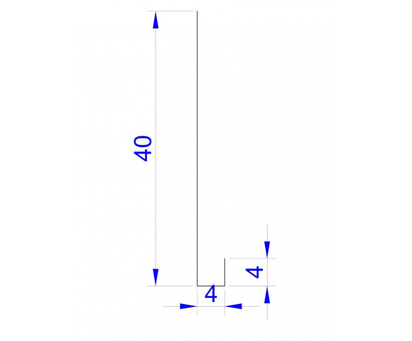 Стартовый профиль Фибростар Click алюминий