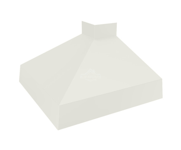 Отлив оконный угловой внешний 100 Полиэстер RAL 9002