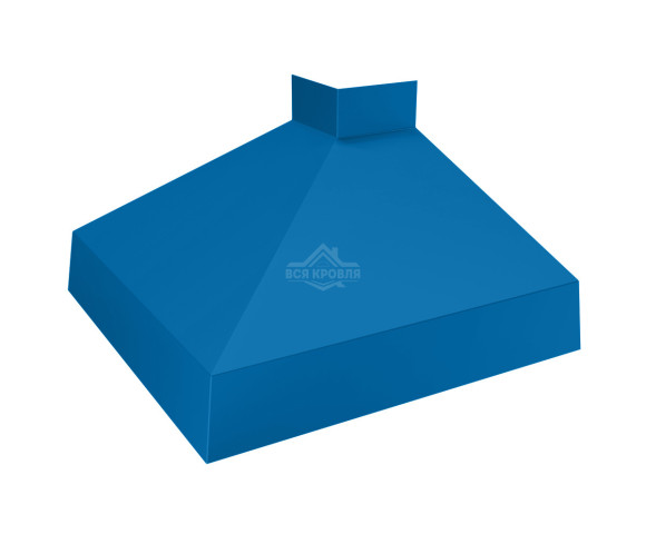 Отлив оконный угловой внешний 130 MAT RAL 5005