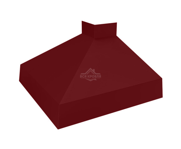 Отлив оконный угловой внешний 170 MAT RAL 3005