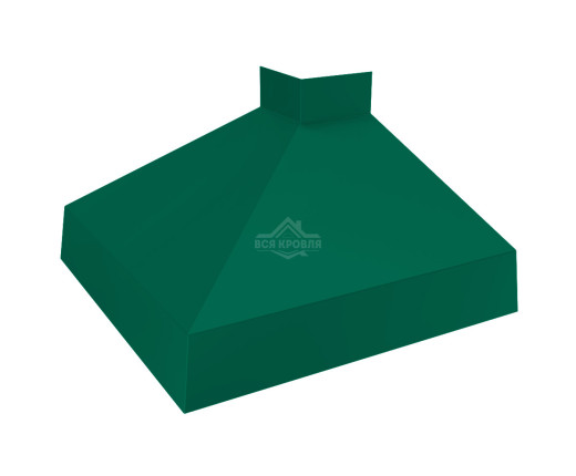 Отлив оконный угловой внешний 70 Полиэстер RAL 6029