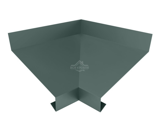 Отлив оконный угловой внутренний 100 Полиэстер RAL 7005