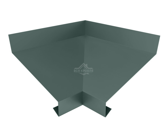 Отлив оконный угловой внутренний 100 Полиэстер RAL 7005