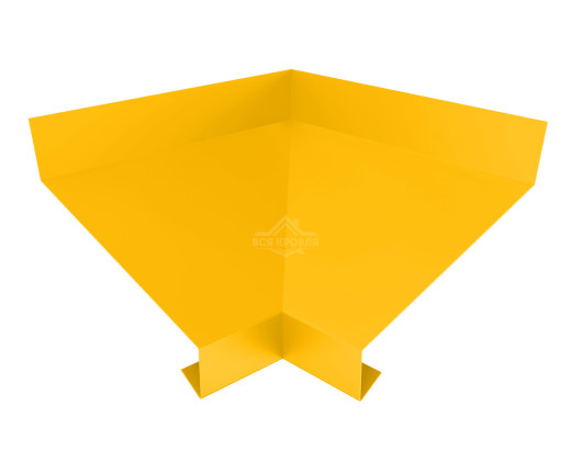 Отлив оконный угловой внутренний 250 Полиэстер RAL 1018