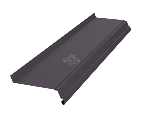 Отлив оконный 130 MAT RAL 8019