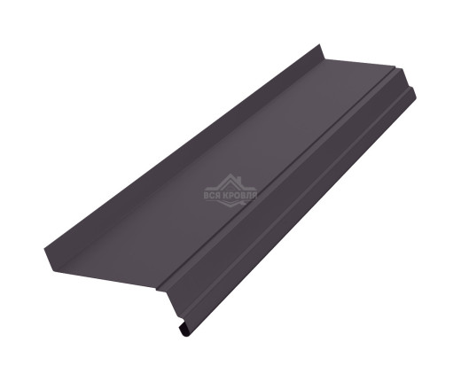 Отлив оконный 100 MAT RAL 8019