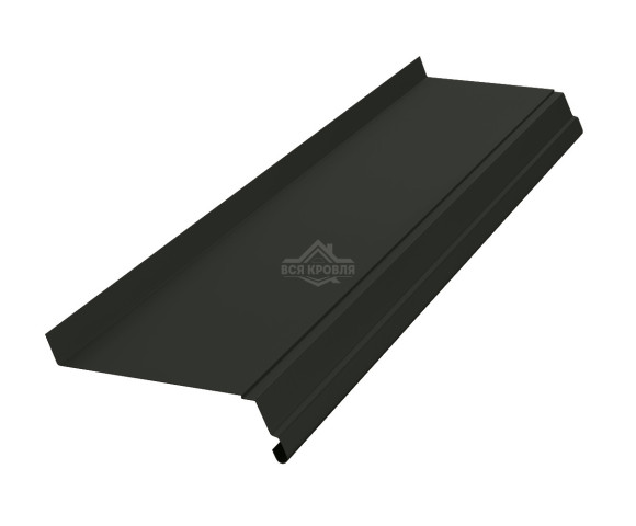 Отлив оконный 130 MAT RAL 9005