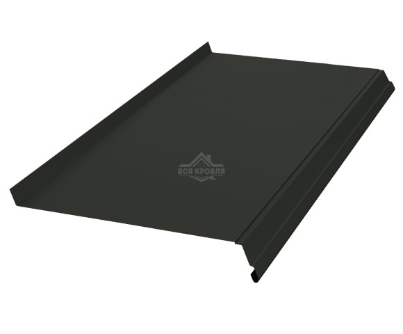 Отлив оконный 250 MAT RAL 9005