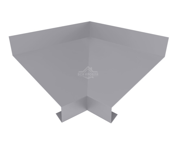 Отлив оконный угловой внутренний 170 Полиэстер RAL 7004