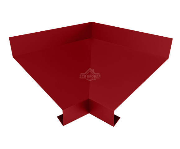 Отлив оконный угловой внутренний 200 Полиэстер RAL 3003