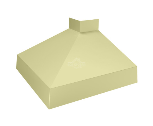 Отлив оконный угловой внешний 130 Полиэстер RAL 1014