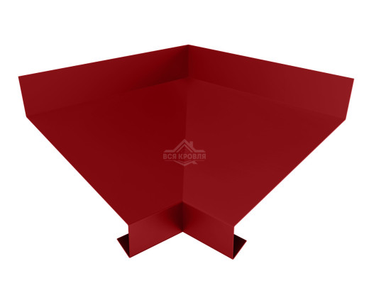 Отлив оконный угловой внутренний 170 Полиэстер RAL 3003