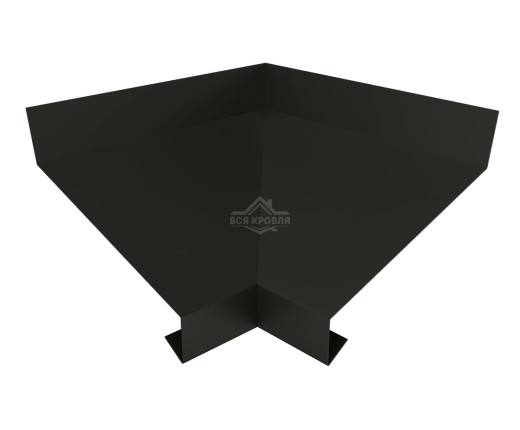 Отлив оконный угловой внутренний 70 MAT RAL 9005