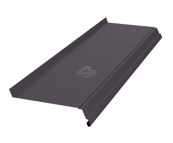 Отлив оконный 170 Полиэстер RAL 8019