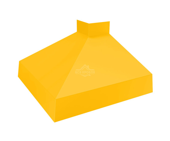 Отлив оконный угловой внешний 100 Полиэстер RAL 1018