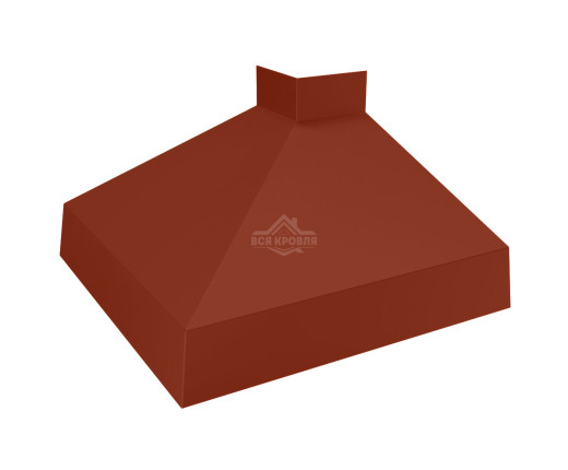 Отлив оконный угловой внешний 50 Полиэстер RAL 3009