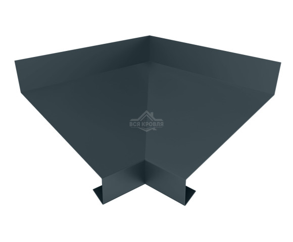 Отлив оконный угловой внутренний 100 Полиэстер RAL 7016