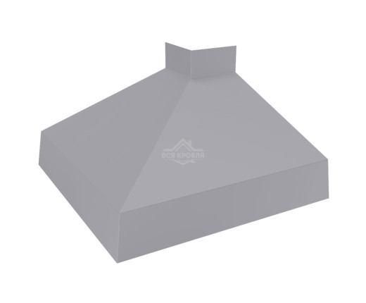 Отлив оконный угловой внешний 70 Полиэстер RAL 7004