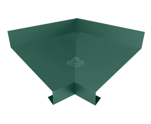 Отлив оконный угловой внутренний 130 Полиэстер RAL 6005