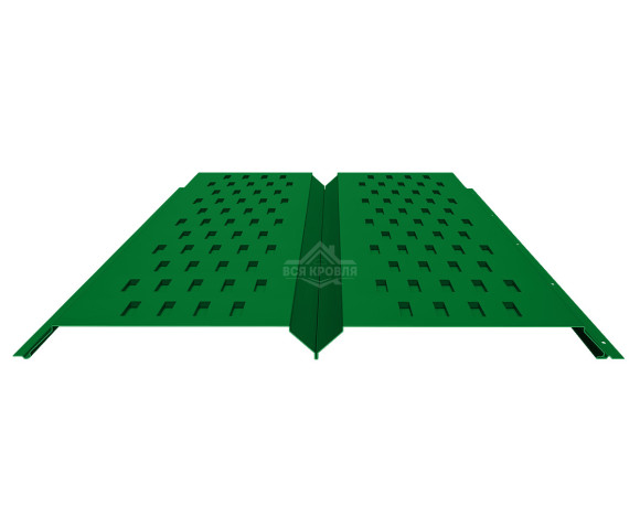 Софит металлический с перфорацией 0.5 Полиэстер RAL 6002