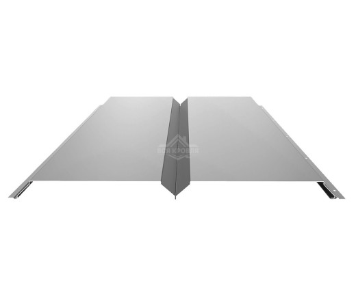 Софит металлический Гладкий 0.5 Полиэстер RAL 9006