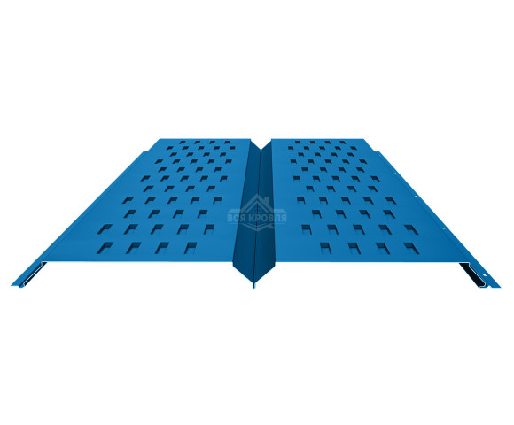Софит металлический с перфорацией 0.5 MAT RAL 5005