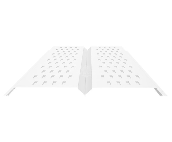 Софит металлический с перфорацией 0.5 Полиэстер RAL 9003