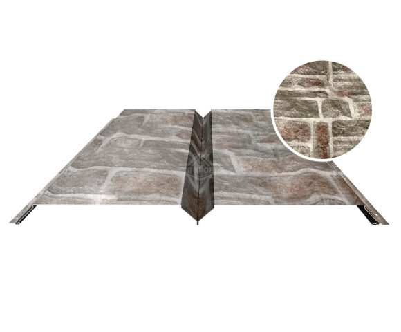 Софит металлический Гладкий 0.5 Printech Камень песчаник