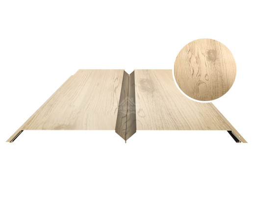 Софит металлический Гладкий 0.5 Printech Орех