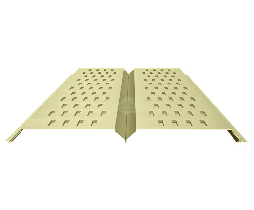 Софит металлический с перфорацией 0.5 Полиэстер RAL 1014