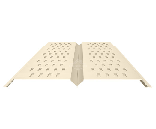 Софит металлический с перфорацией 0.5 Полиэстер RAL 1015