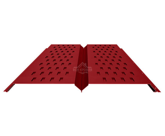 Софит металлический с перфорацией 0.5 Полиэстер RAL 3003