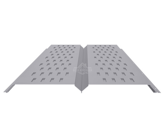 Софит металлический с перфорацией 0.5 Полиэстер RAL 7004