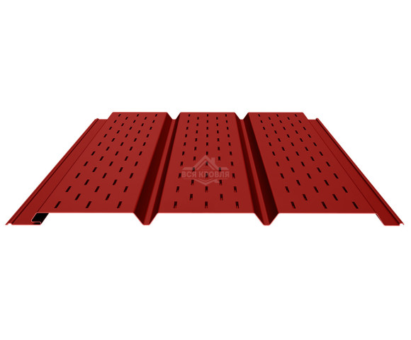 Софит PROFI полностью перфорированный 0.5 Полиэстер RAL 3011