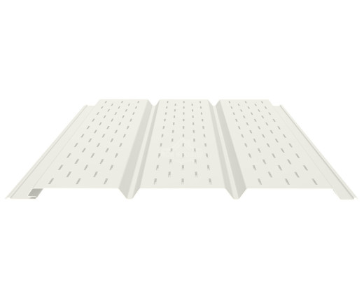 Софит PROFI полностью перфорированный 0.5 Полиэстер RAL 9002