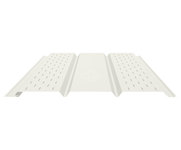 Софит PROFI с двойной перфорацией (боковой) 0.5 Полиэстер RAL 9002