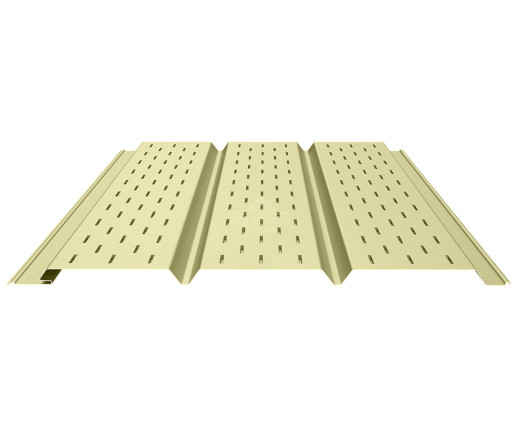 Софит PROFI полностью перфорированный 0.5 Полиэстер RAL 1014