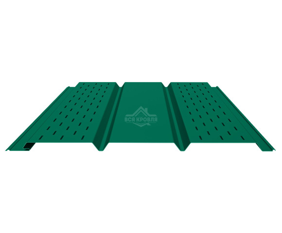 Софит PROFI с двойной перфорацией (боковой) 0.5 Полиэстер RAL 6029