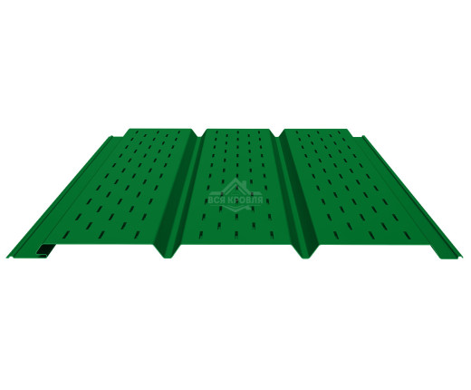 Софит PROFI полностью перфорированный 0.5 Полиэстер RAL 6002