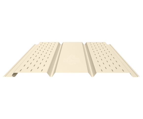 Софит PROFI с двойной перфорацией (боковой) 0.5 Полиэстер RAL 1015