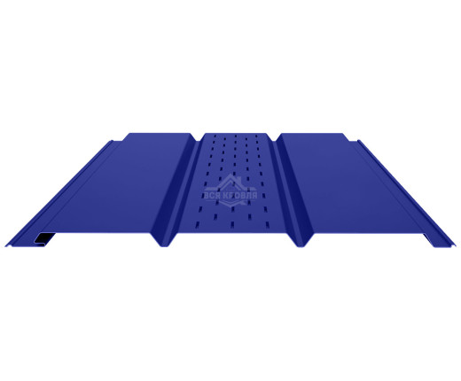 Софит PROFI с центральной перфорацией 0.5 Полиэстер RAL 5002