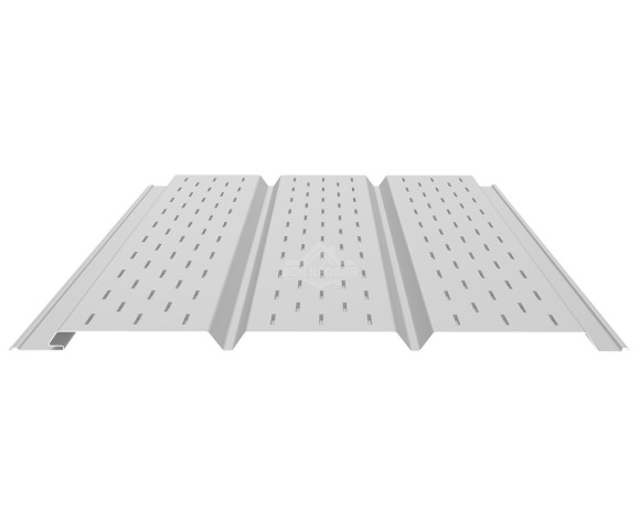 Софит PROFI полностью перфорированный 0.5 Полиэстер RAL 7035