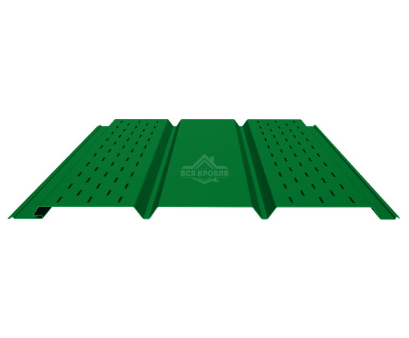 Софит PROFI с двойной перфорацией (боковой) 0.5 Полиэстер RAL 6002