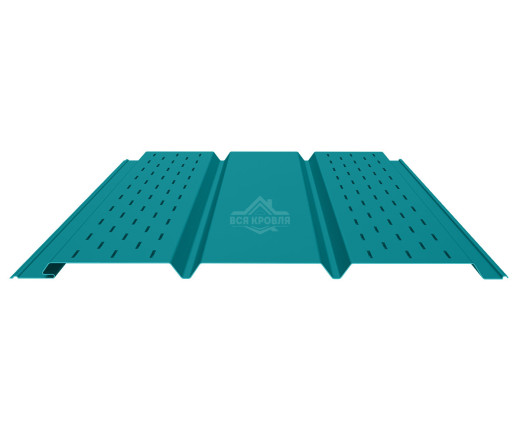 Софит PROFI с двойной перфорацией (боковой) 0.5 Полиэстер RAL 5021