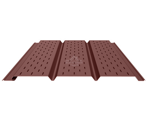 Софит PROFI полностью перфорированный 0.5 MAT RAL 8017