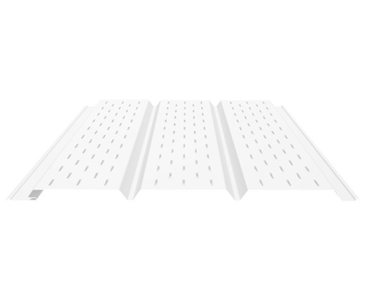 Софит PROFI полностью перфорированный 0.5 Полиэстер RAL 9003