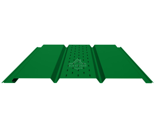 Софит PROFI с центральной перфорацией 0.5 Полиэстер RAL 6002