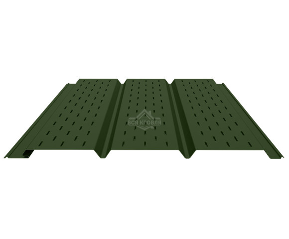 Софит PROFI полностью перфорированный 0.5 Полиэстер RAL 6020